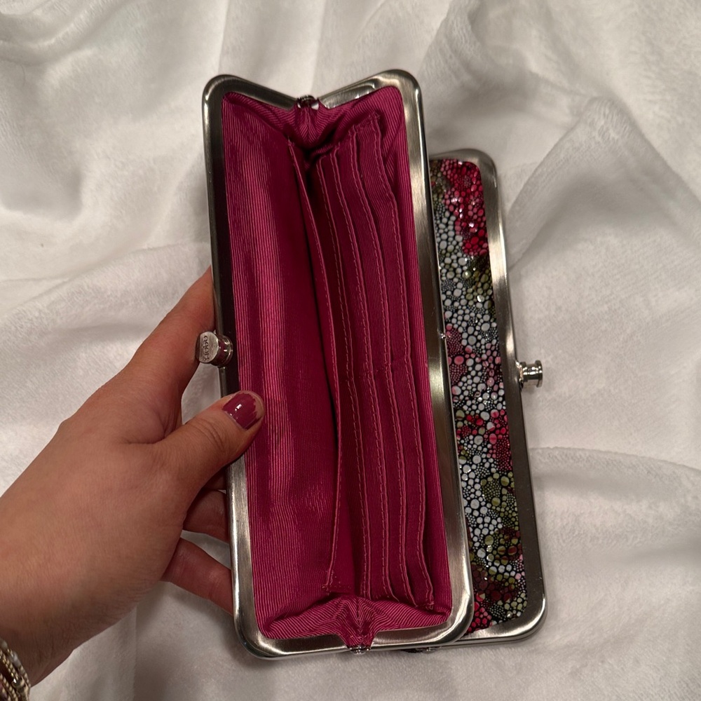 HOBO Multicolor Floral Wallet - Picture 3 of 5